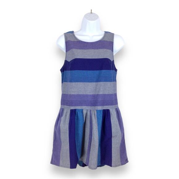 ROXY Madras Open Back Shorts Romper size Small - Picture 1 of 4